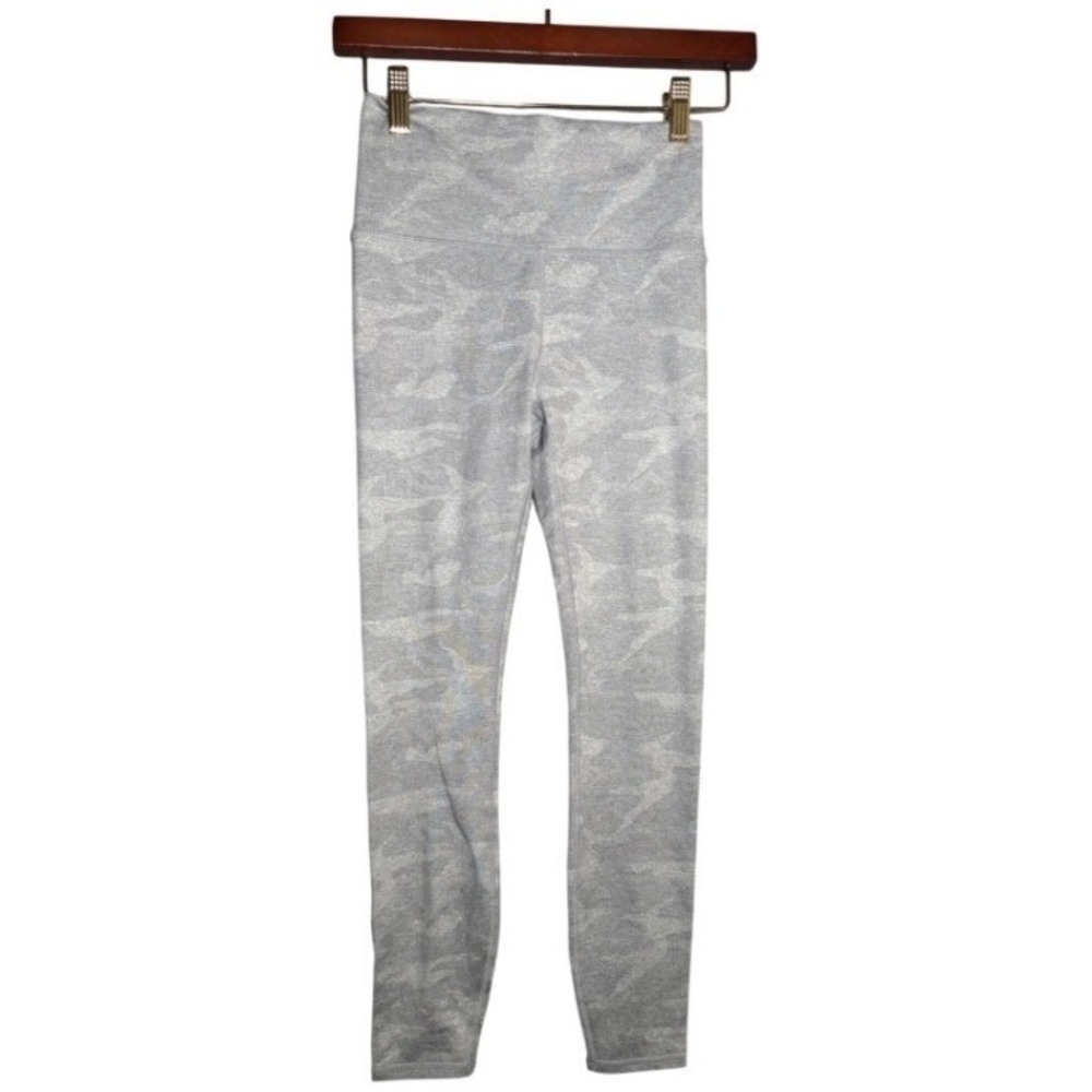 Vuori XS high-rise leggings grey camo Activewear Athletisure Womens Workout Gym